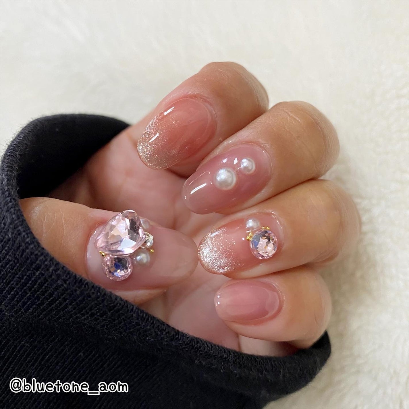 ネイルパーツ/セリア/ネイルチップ・パーツを使ったクチコミ(1枚目)