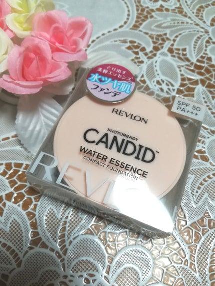 フォトレディ キャンディッド ウォーター エッセンス コンパクト ファンデーション/REVLON/クリーム・エマルジョンファンデーションを使ったクチコミ(1枚目)