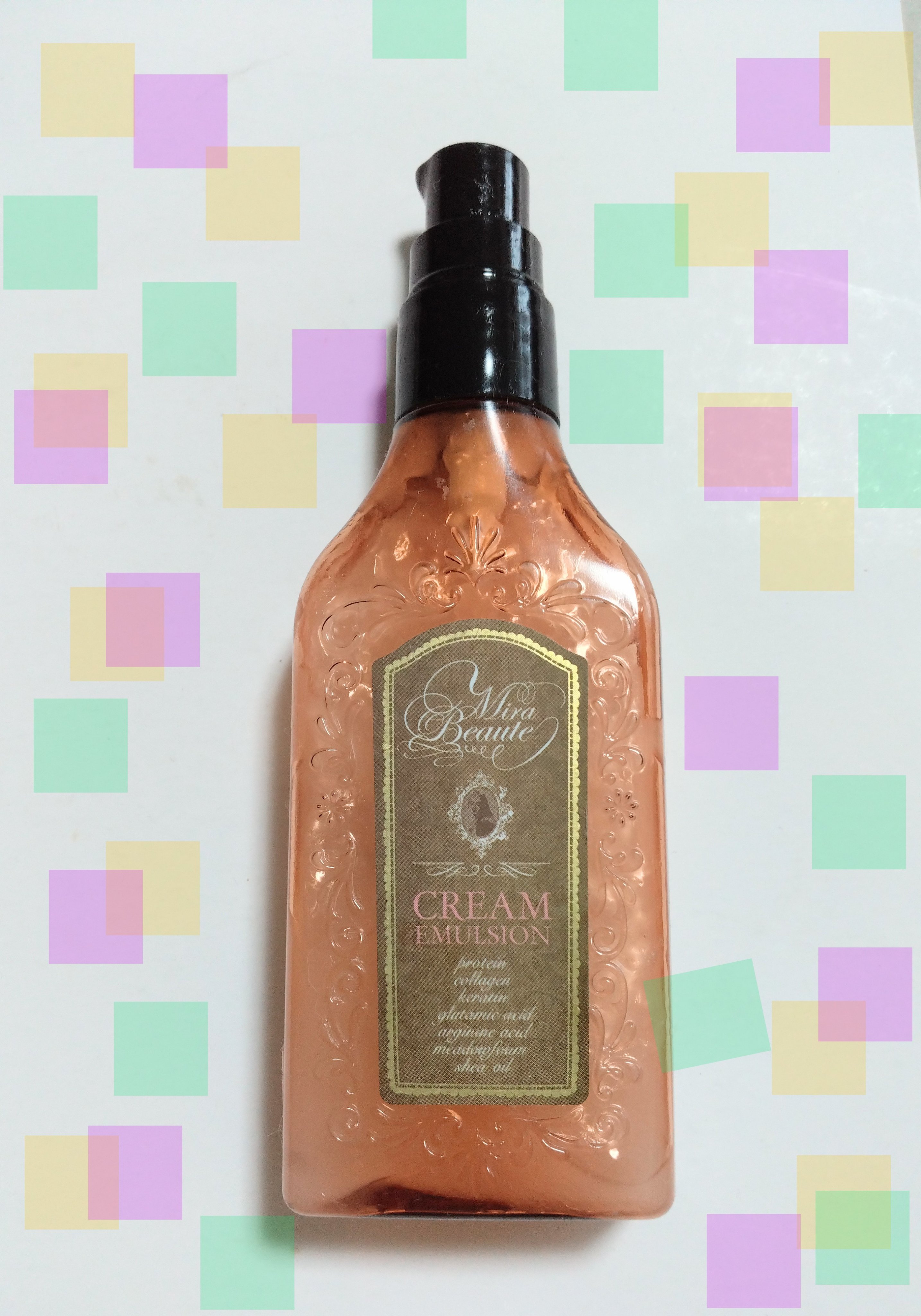 ミラボーテ ナチュラルクリームエマルジョン/ミラボーテ/ヘアミルクを使ったクチコミ（1枚目）