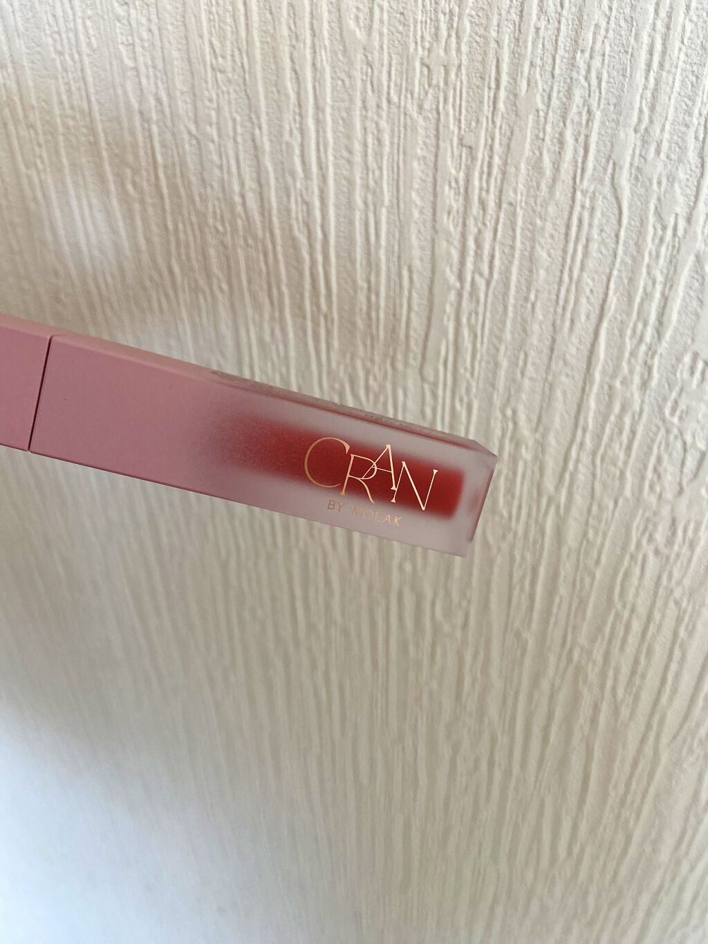 BLOOM JELLY TINT  01 Pure Coral/CRAN BY MOLAK /口紅を使ったクチコミ（2枚目）
