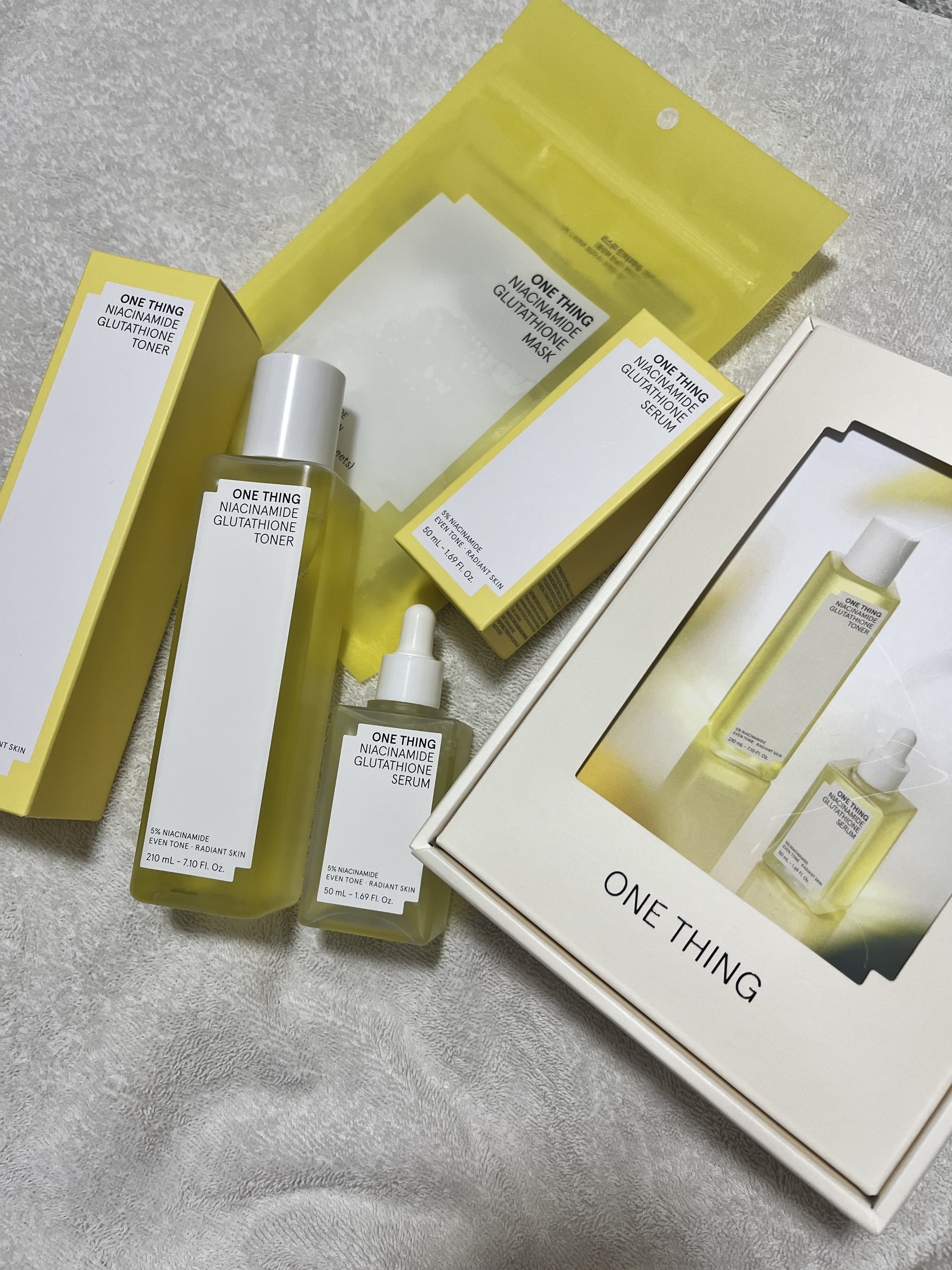 ナイアシンアミドグルタチオントナー/ONE THING/化粧水を使ったクチコミ（3枚目）