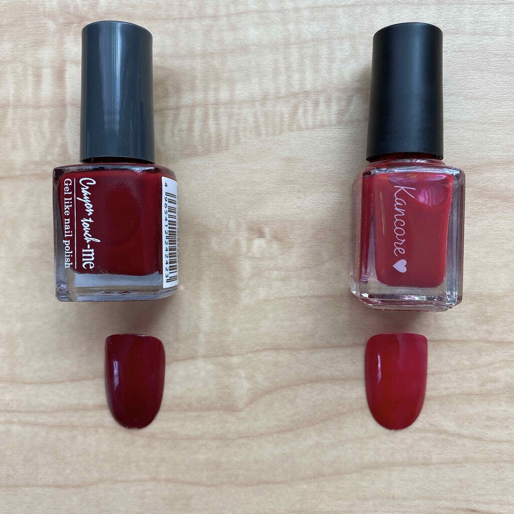 カンコレ 水性ネイルカラー/DAISO/マニキュアを使ったクチコミ(2枚目)