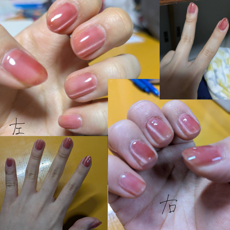 GELiSM (ジェリズム) M10 baby cherry/D-UP/ジェルネイルを使ったクチコミ（2枚目）