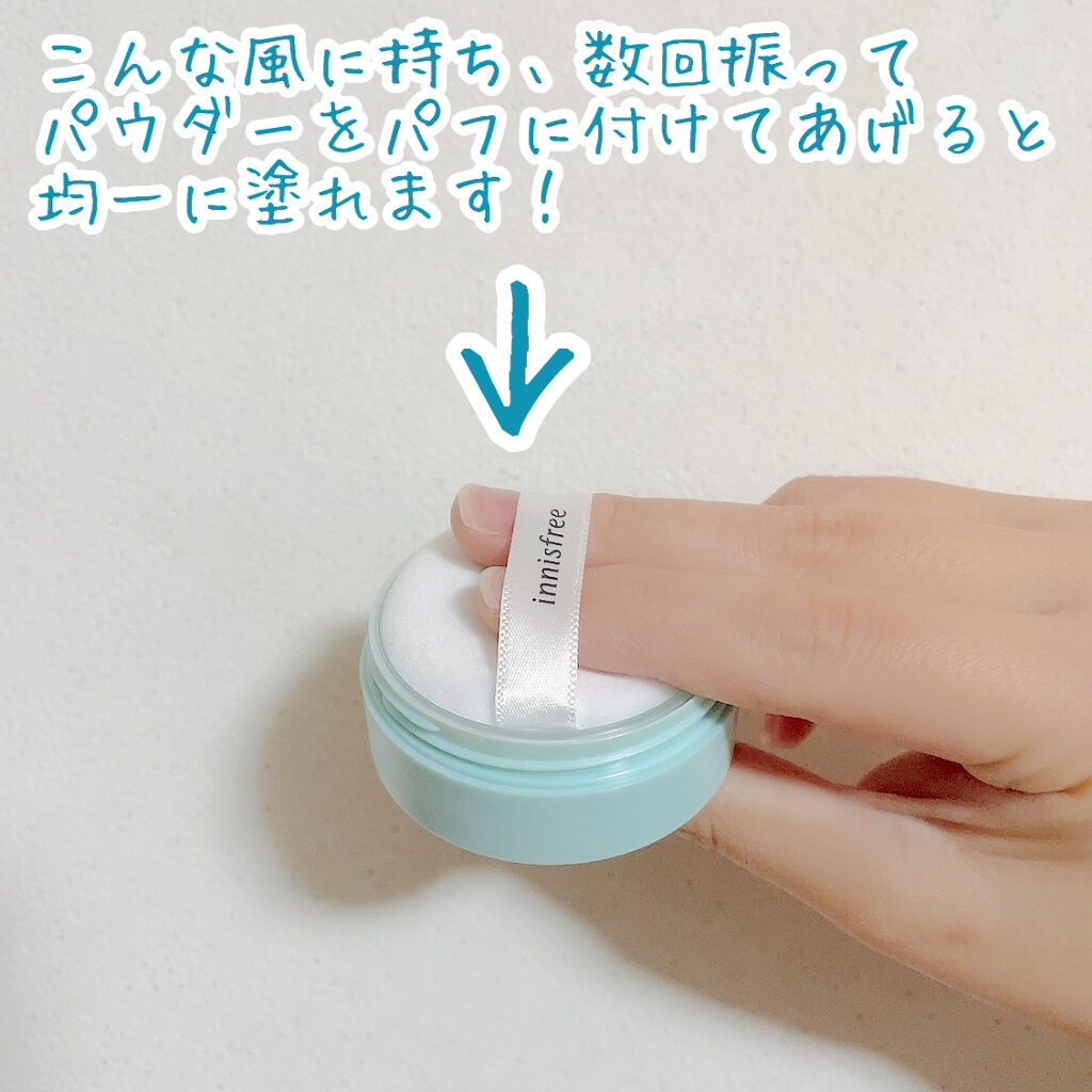 ノーセバム ミネラルパクト N/innisfree/プレストパウダーを使ったクチコミ（2枚目）