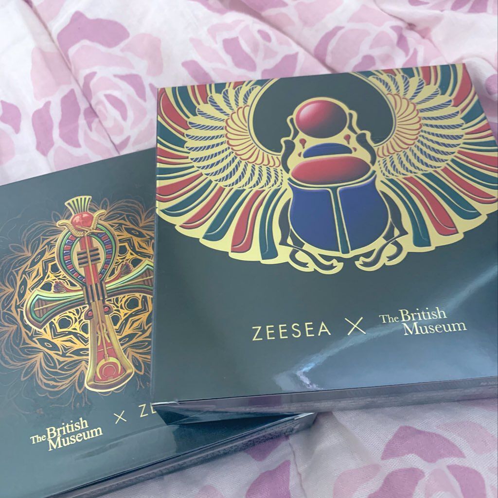 大英博物館 エジプトシリーズ アイシャドウパレット/ZEESEA/アイシャドウパレットを使ったクチコミ（2枚目）