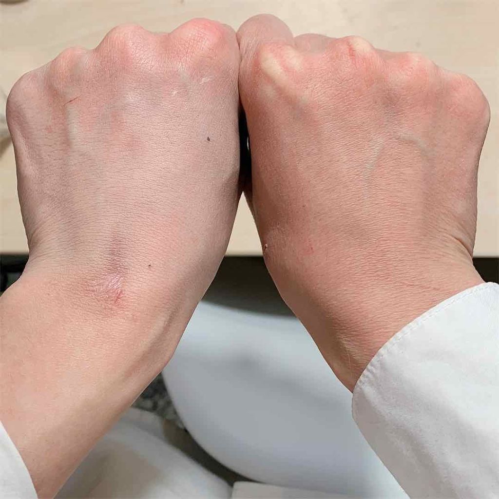 スキンミルク/ettusais/フェイスクリームを使ったクチコミ（3枚目）