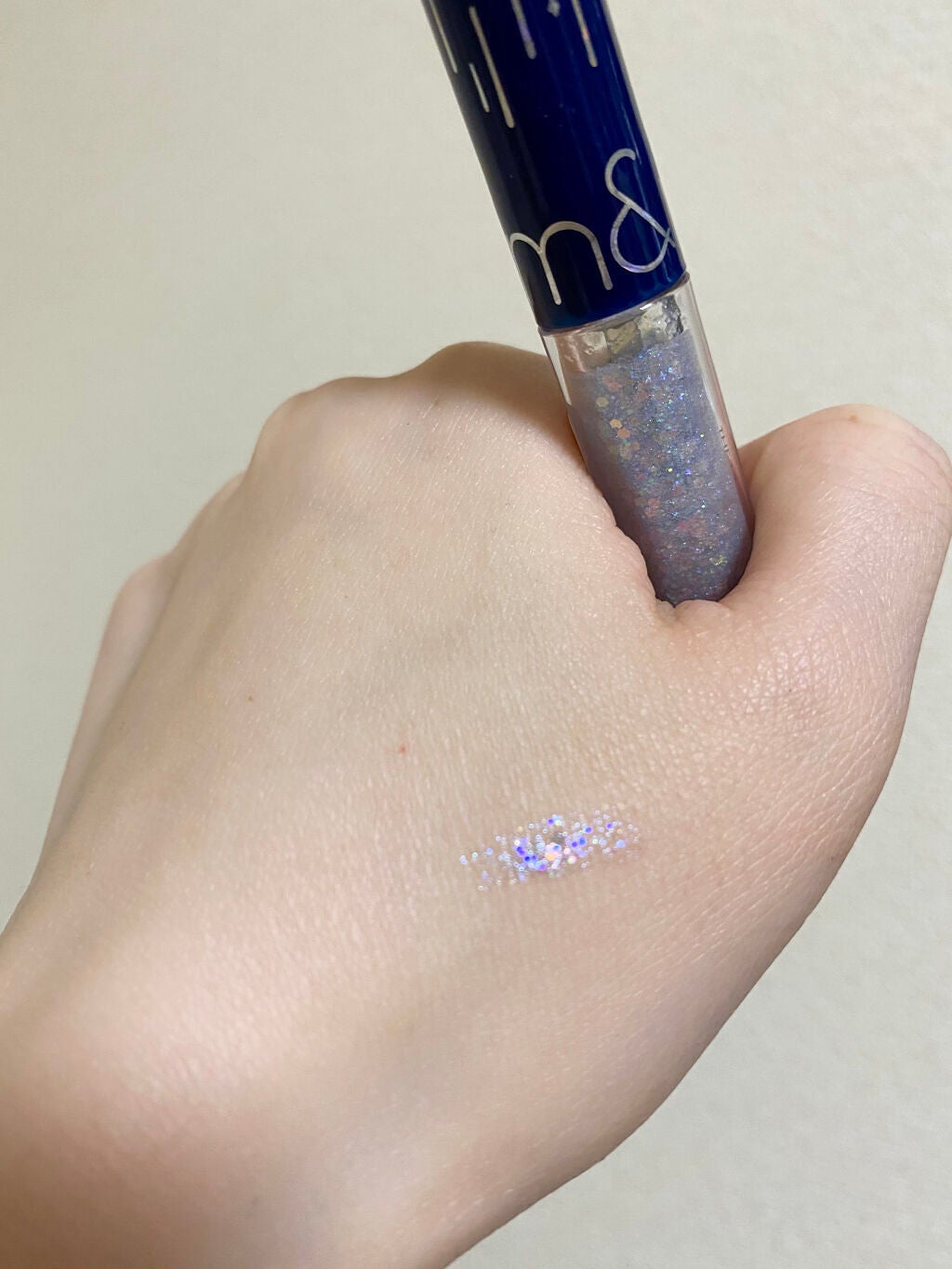 リキッド グリッター シャドウ/rom&nd/グリッターを使ったクチコミ(2枚目)