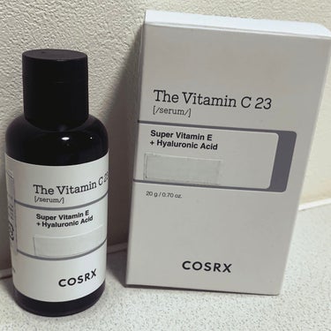 COSRX
ザ・ビタミンC23セラム
The  Vitamin C 23 Serum

────────────

ビタミンＣは
肌を引き締めてくれたり
皮脂の分泌を抑えてくれたり
肌にハリが出ることで