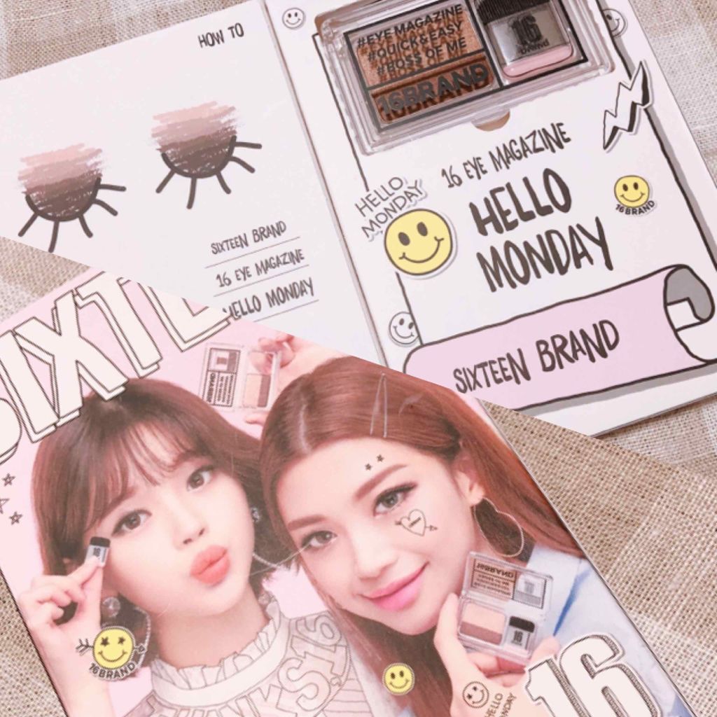 16 EYE MAGAZINE/16BRAND/アイシャドウパレットを使ったクチコミ(1枚目)