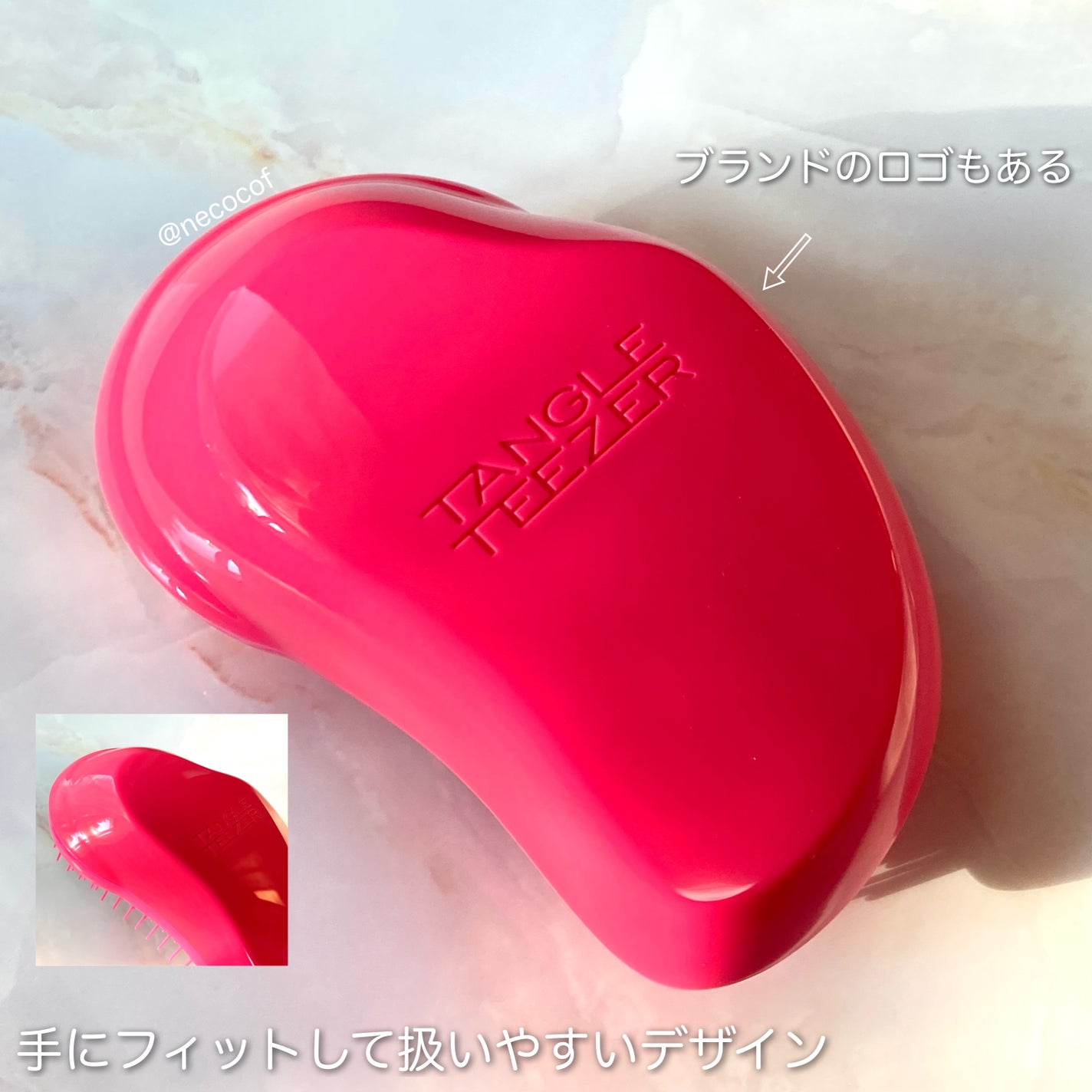 ザ・オリジナル ノーマル/TANGLE TEEZER/ヘアブラシを使ったクチコミ(3枚目)