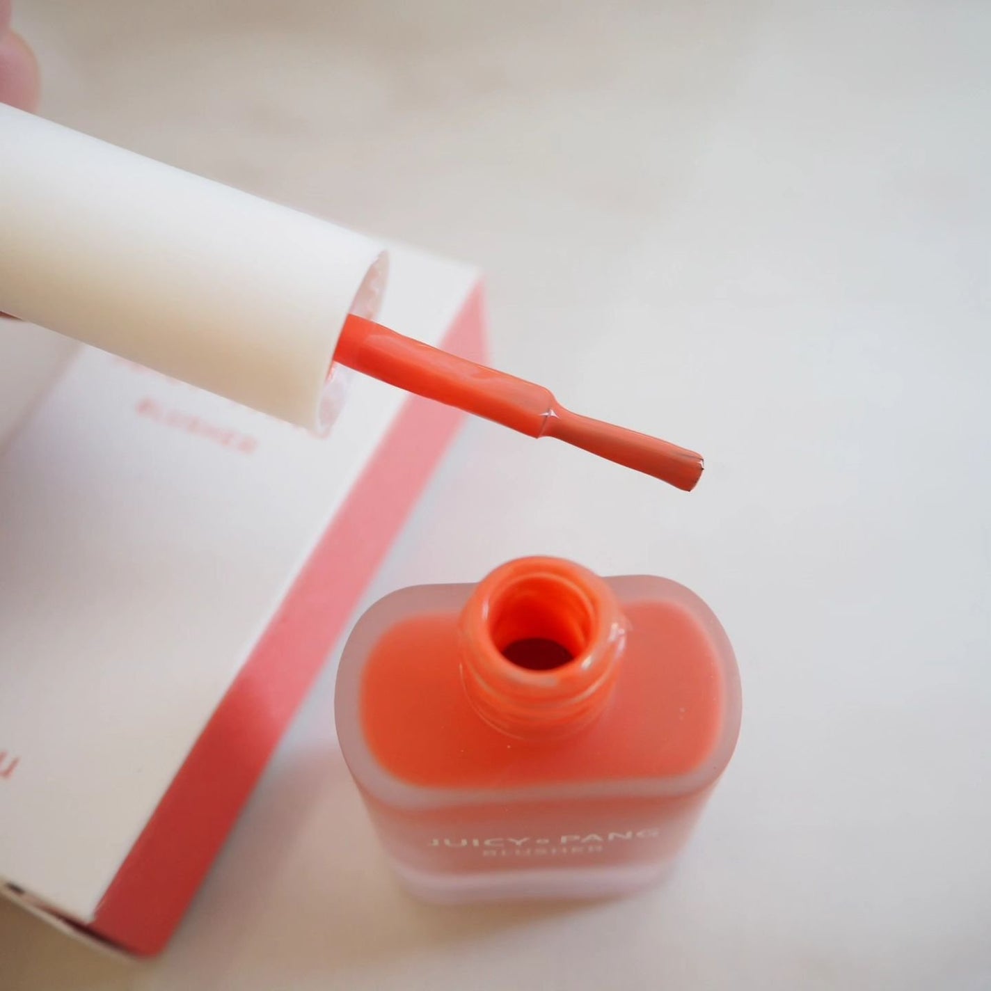 ジューシー パン ウォーター ブラッシャー/A’pieu/リキッドチークを使ったクチコミ(3枚目)