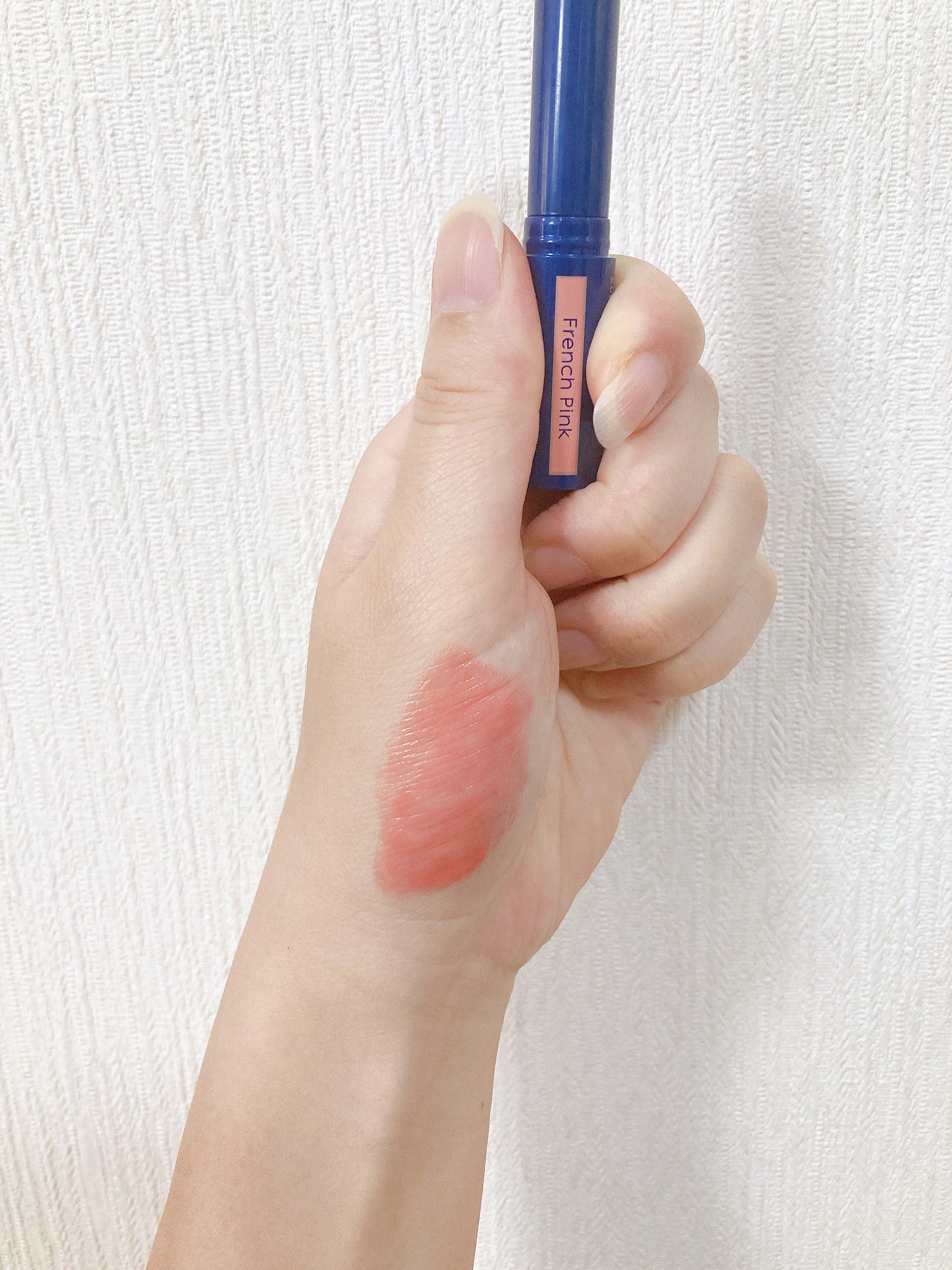 ニベア リッチケア＆カラーリップ フレンチピンク/ニベア/リップクリームを使ったクチコミ（2枚目）