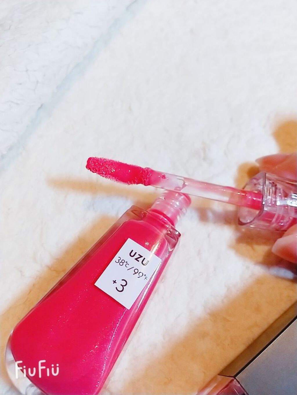 38°C / 99°F リップトリートメント (リップ美容液)/UZU BY FLOWFUSHI/リップケアを使ったクチコミ(3枚目)