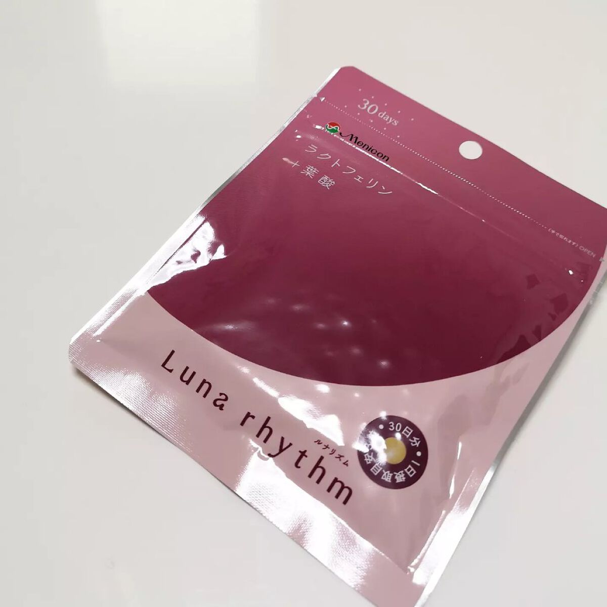 ルナリズム ラクトフェリン＋葉酸/メニコン/美容サプリメントを使ったクチコミ（1枚目）