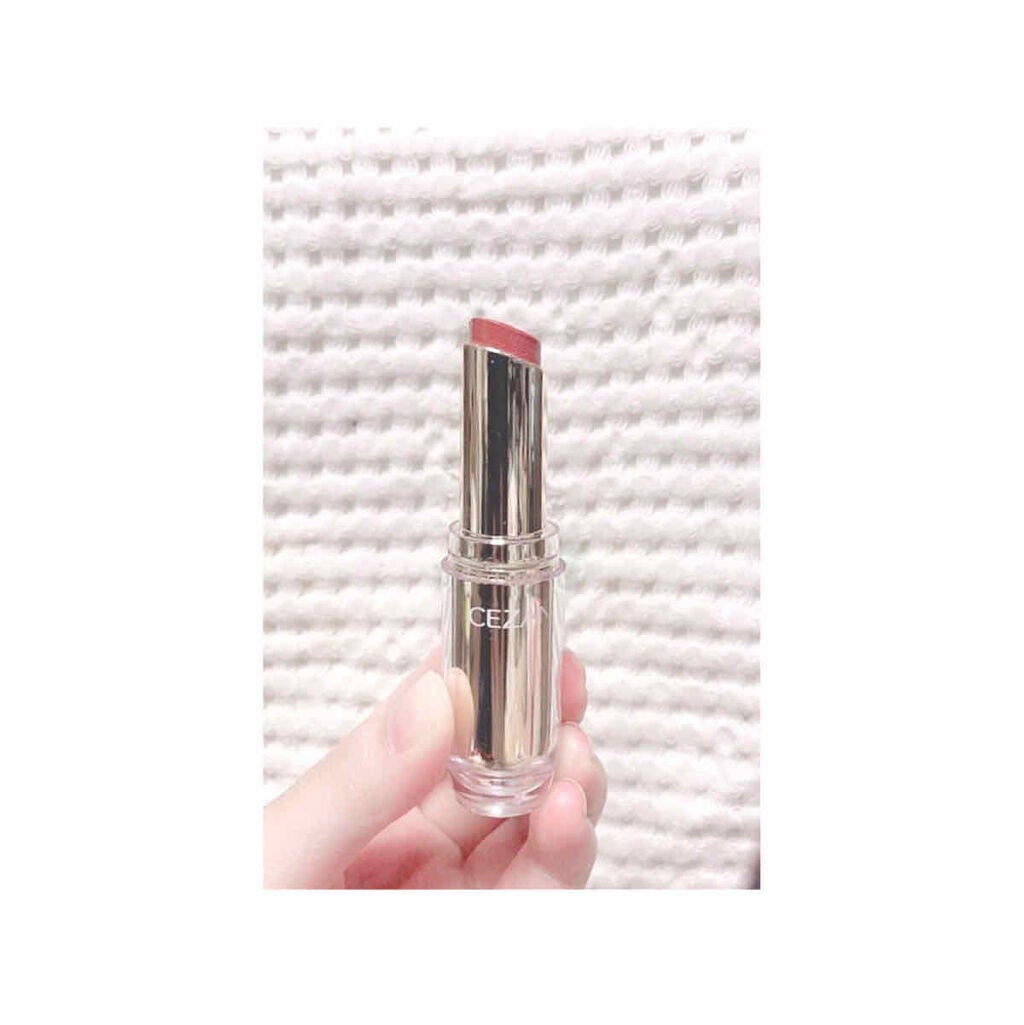 ラスティンググロスリップ/CEZANNE/口紅を使ったクチコミ(1枚目)