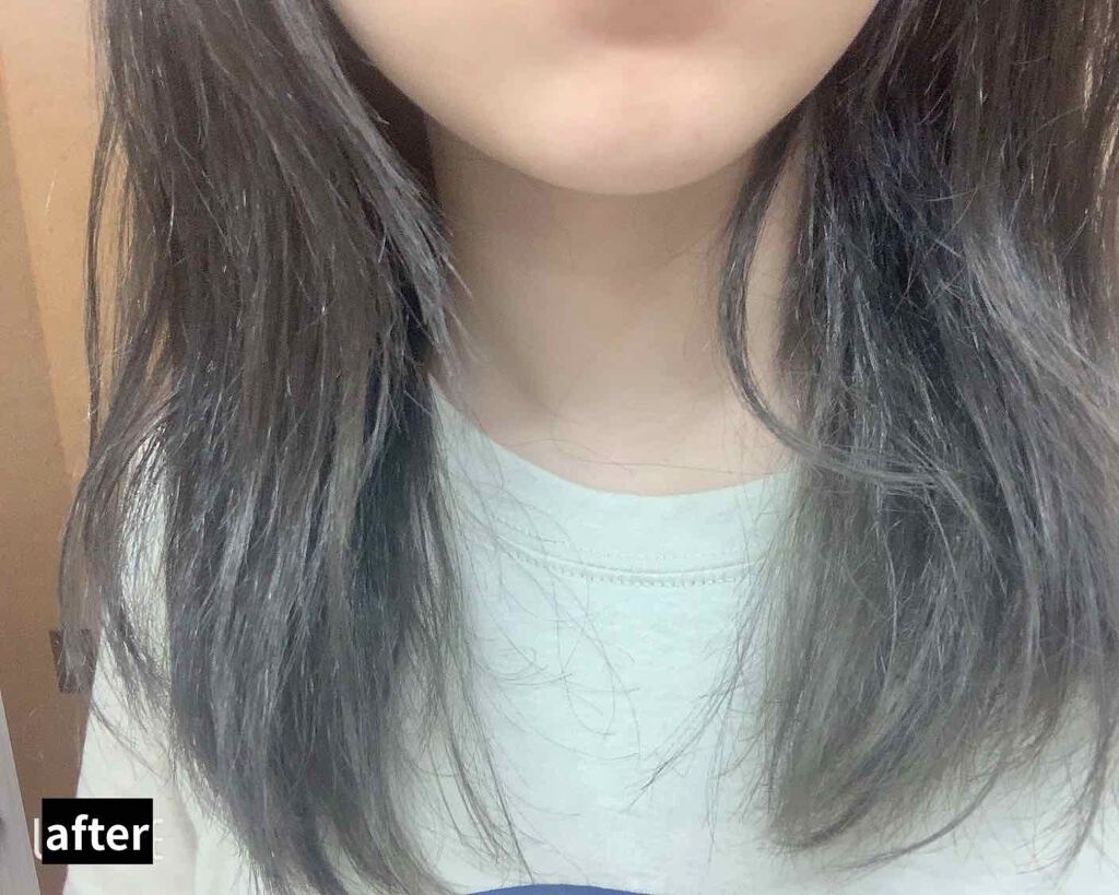 カラーリングミルク【旧】/パルティ/ヘアカラーを使ったクチコミ(4枚目)