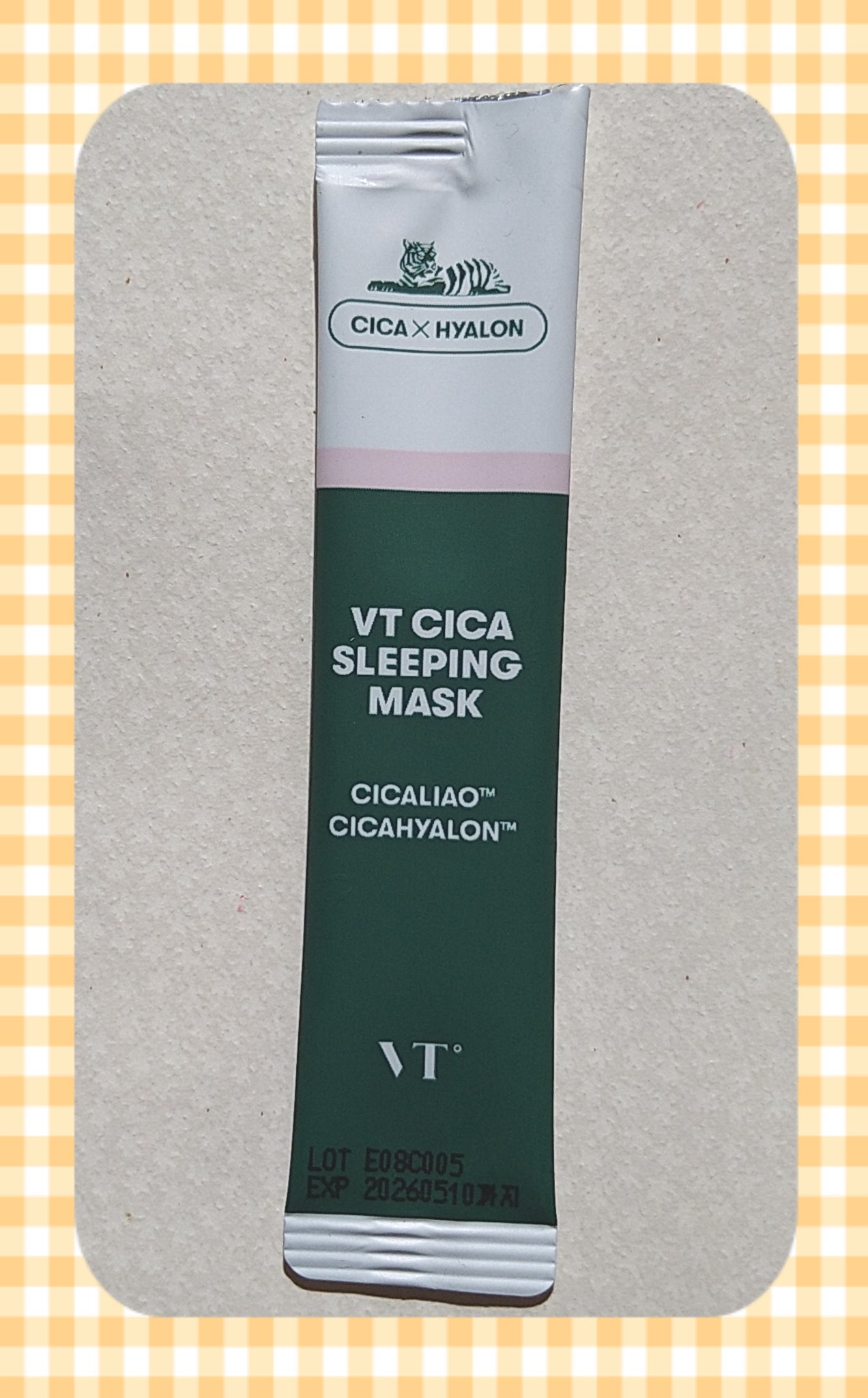 CICA スリーピングマスク/VT/シートマスク・パックを使ったクチコミ（1枚目）