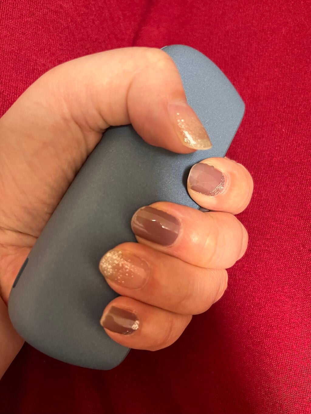 みーこ on LIPS 「またまたネイルシール❣️介護職の私にはこれが1番いい。#ser..」(1枚目)