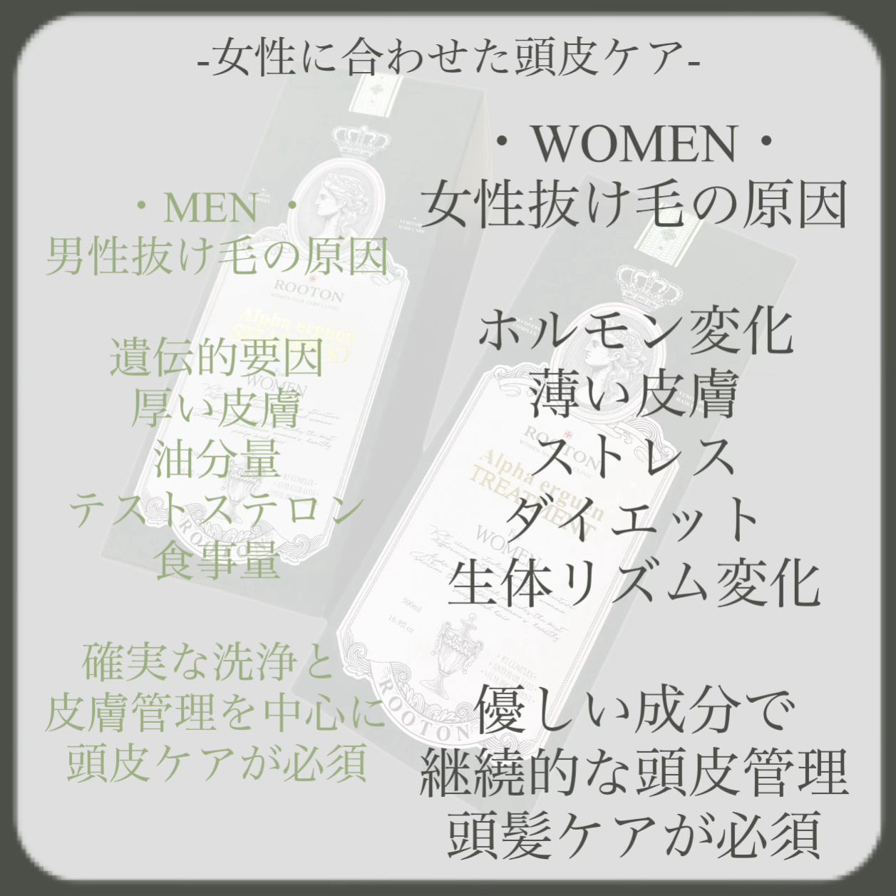 アルファエルゲンンシャンプー/トリートメント/ROOTON/市販シャンプーを使ったクチコミ(3枚目)