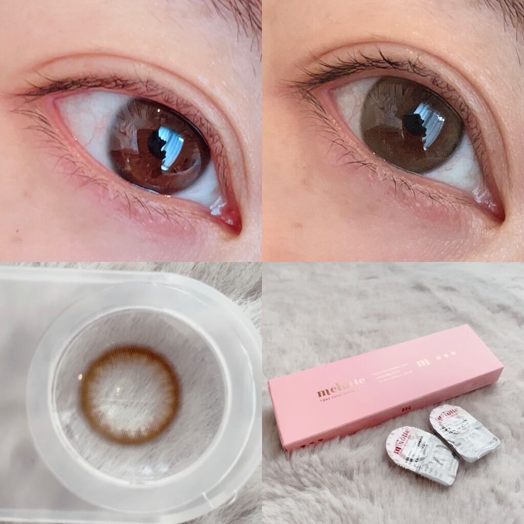 melotte 1day/melotte/ワンデー（１DAY）カラコンを使ったクチコミ（2枚目）