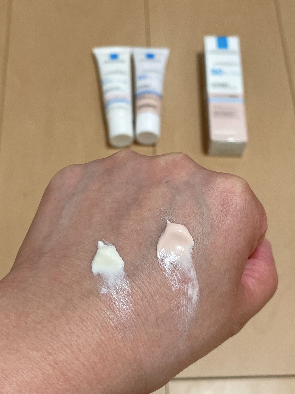 UVイデア XL プロテクショントーンアップ ローズ/ラ ロッシュ ポゼ/日焼け止めクリームを使ったクチコミ（2枚目）