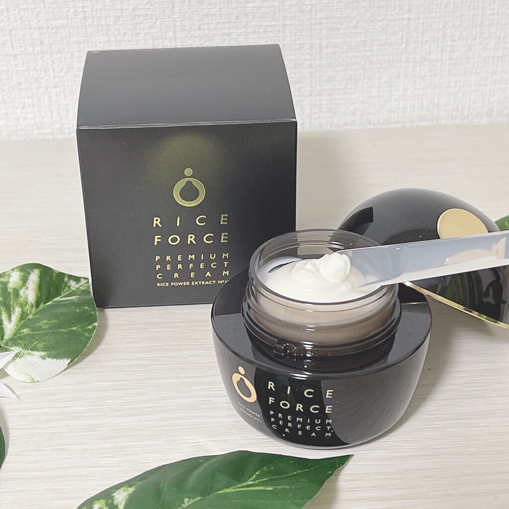 プレミアムパーフェクトクリーム/ライスフォース/フェイスクリームを使ったクチコミ(4枚目)