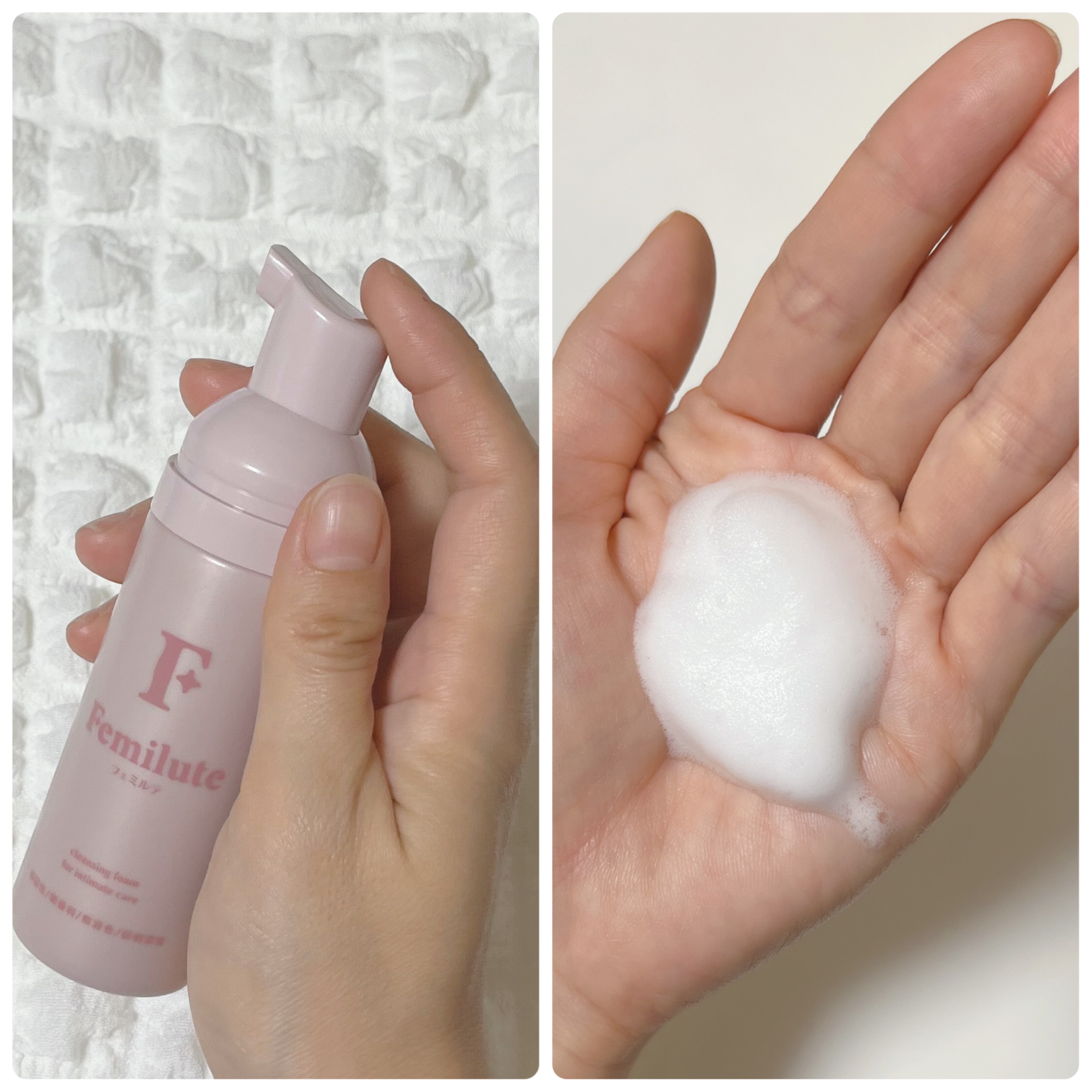 デリケートふきとりフォーム/Femilute/デリケートゾーンケアを使ったクチコミ（3枚目）