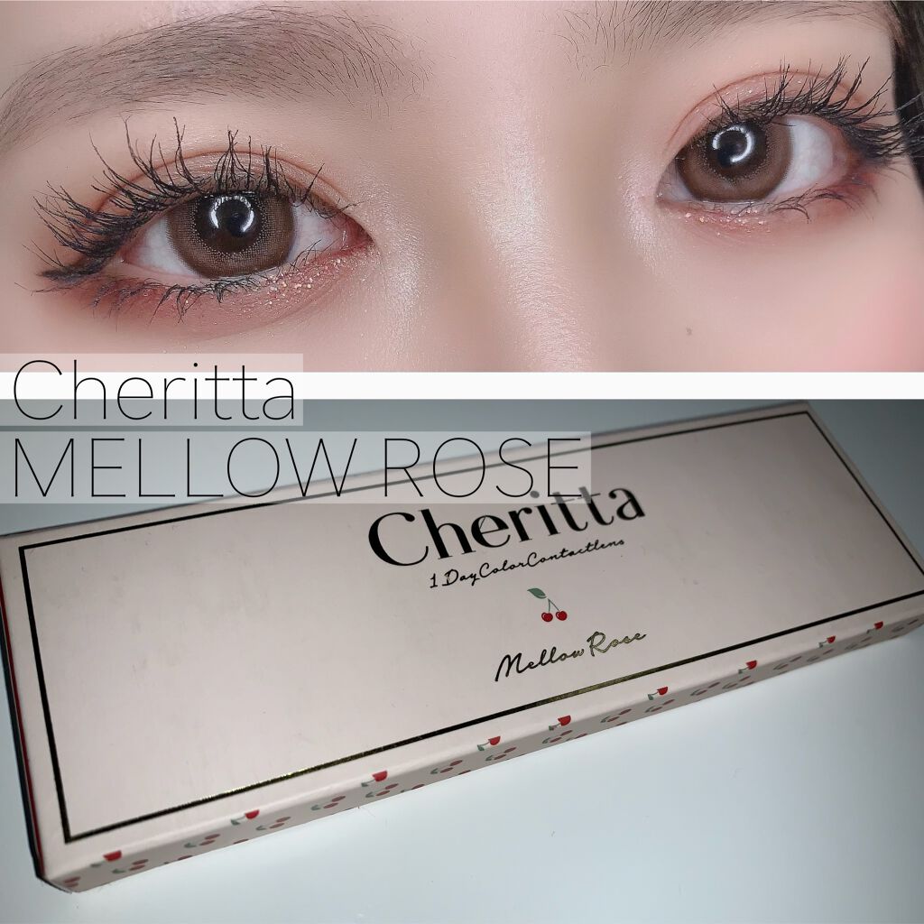 Cheritta 1day パピーブラウン(Puppy Brown)/Cheritta/ワンデー（１DAY）カラコンを使ったクチコミ（1枚目）