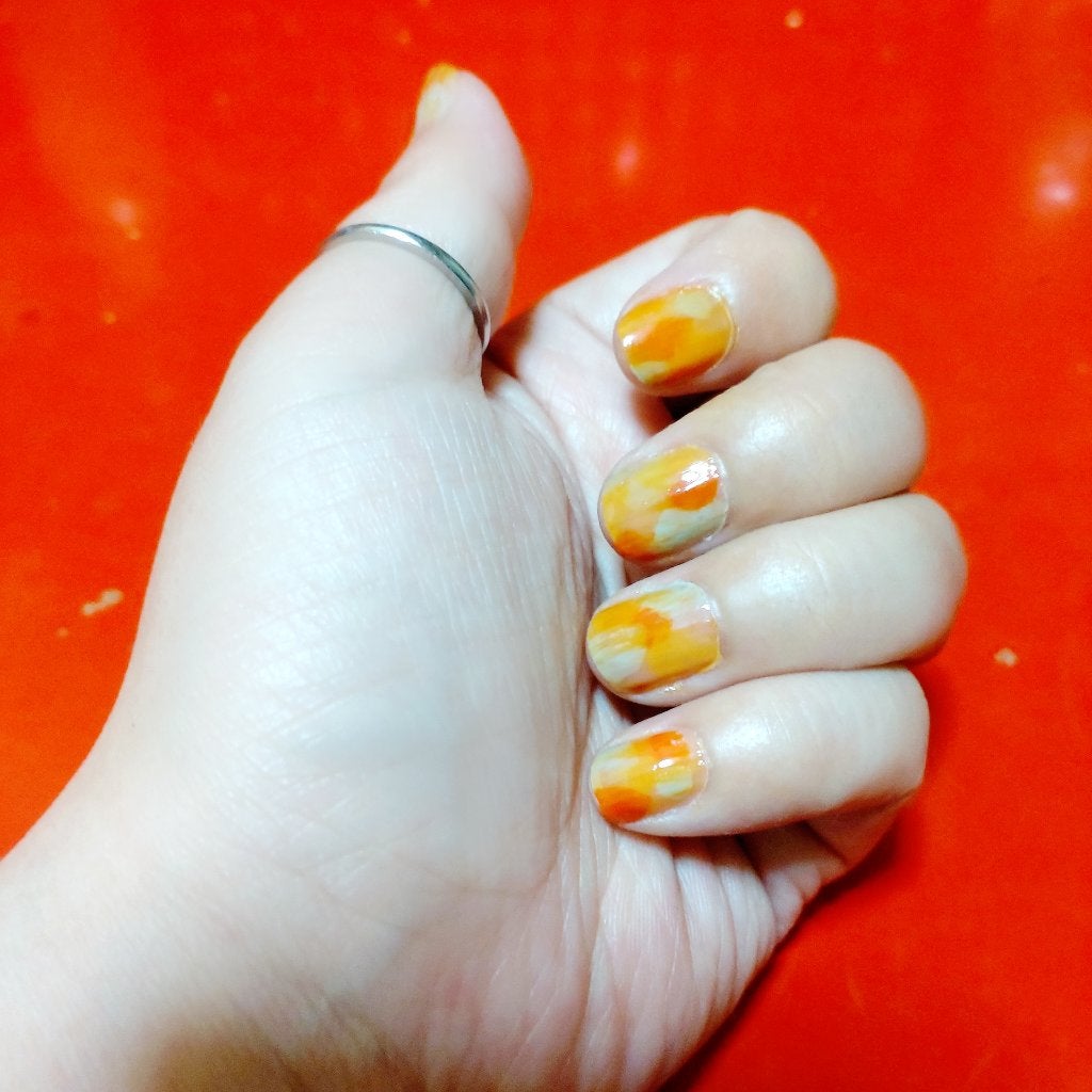 cherrygirl🍒 on LIPS 「【ネイル投稿にもチャレンジしていきたい…】雑誌の付録だったポリ..」(3枚目)