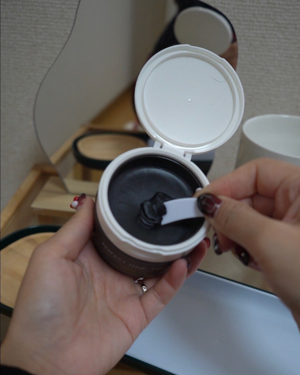 ããŒãã§ã¯ãã¯ã³ãã©ãŒã«ã¹ ã¹ã ãŒã¹ã¯ã¬ã³ãžã³ã°ããŒã  ãã£ãŒããã©ãã¯/PERFECT ONE  FOCUS/ã¯ã¬ã³ãžã³ã°ããŒã ã䜿ã£ãã¯ãã³ãïŒ6æç®ïŒ