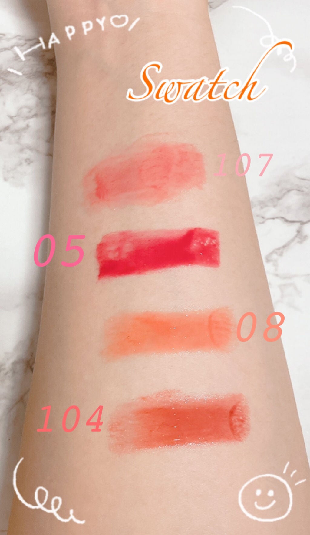 つやぷるリップR/b idol/口紅を使ったクチコミ(2枚目)