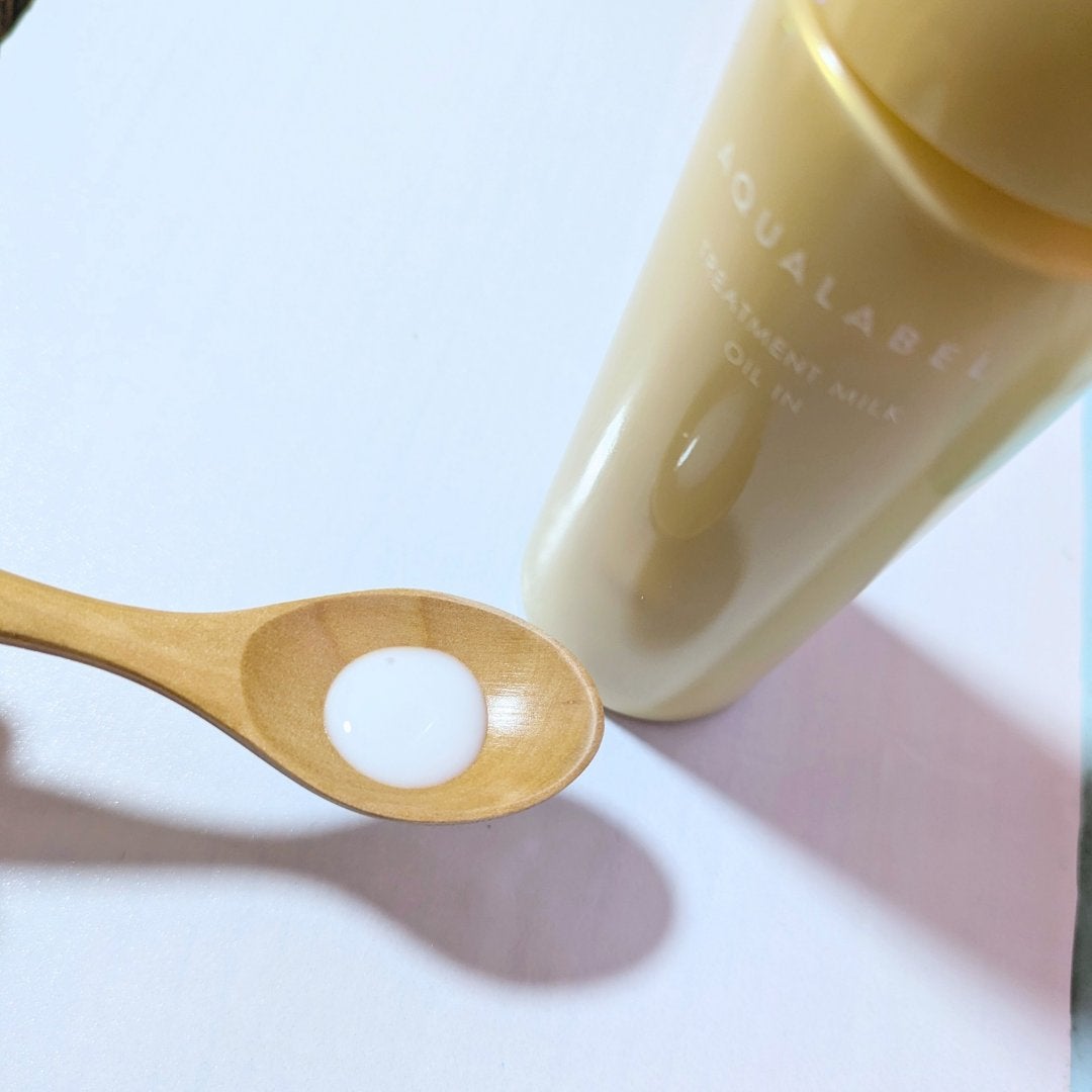 トリートメントミルク(オイルイン)しっとり/アクアレーベル/乳液を使ったクチコミ(2枚目)