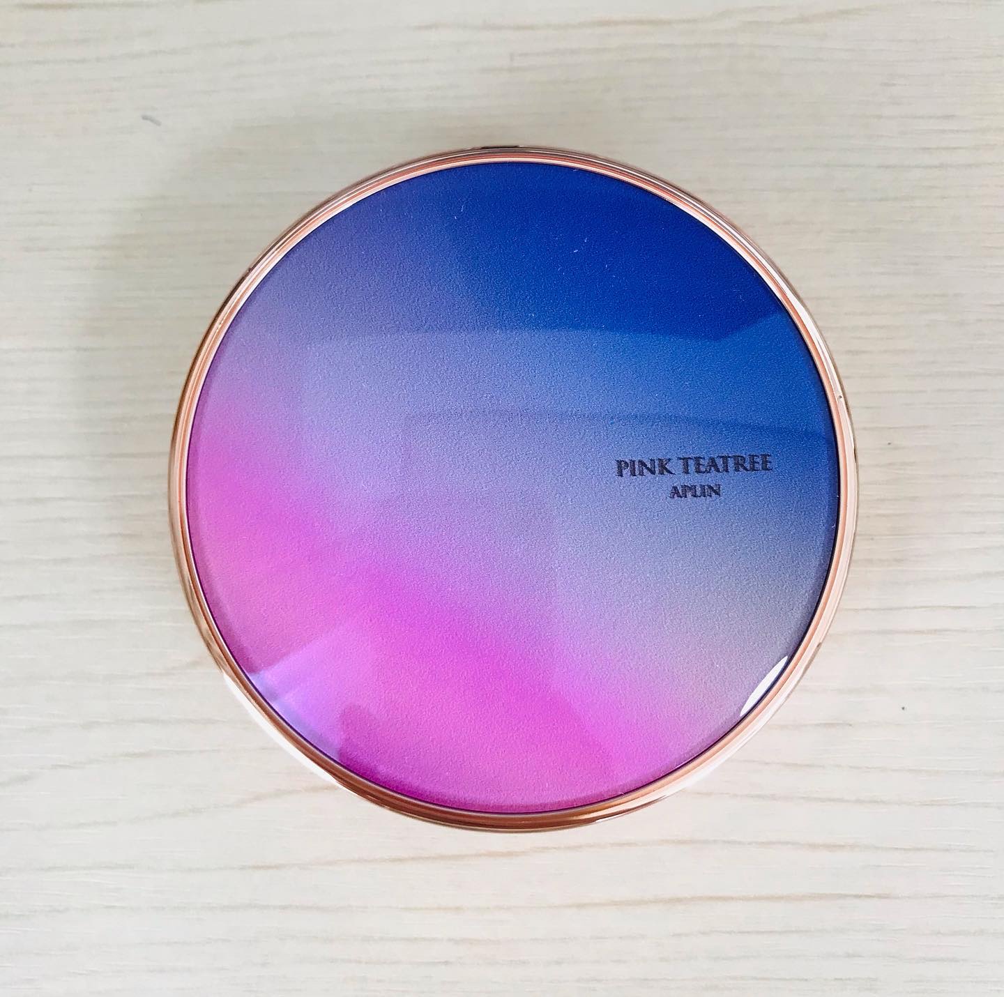 ピンクティーツリーカバープライマークッション/APLIN/クッションファンデーションを使ったクチコミ（1枚目）