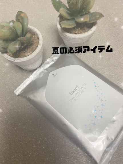 ビオレ さらさらパウダーシート 薬用デオドラント クールミントの香りのクチコミ「こんばんは☽・:*
今日は娘とアマプラ三昧でした(✌︎˙˘˙✌︎)
さて、本日はビオレさら.....」(1枚目)