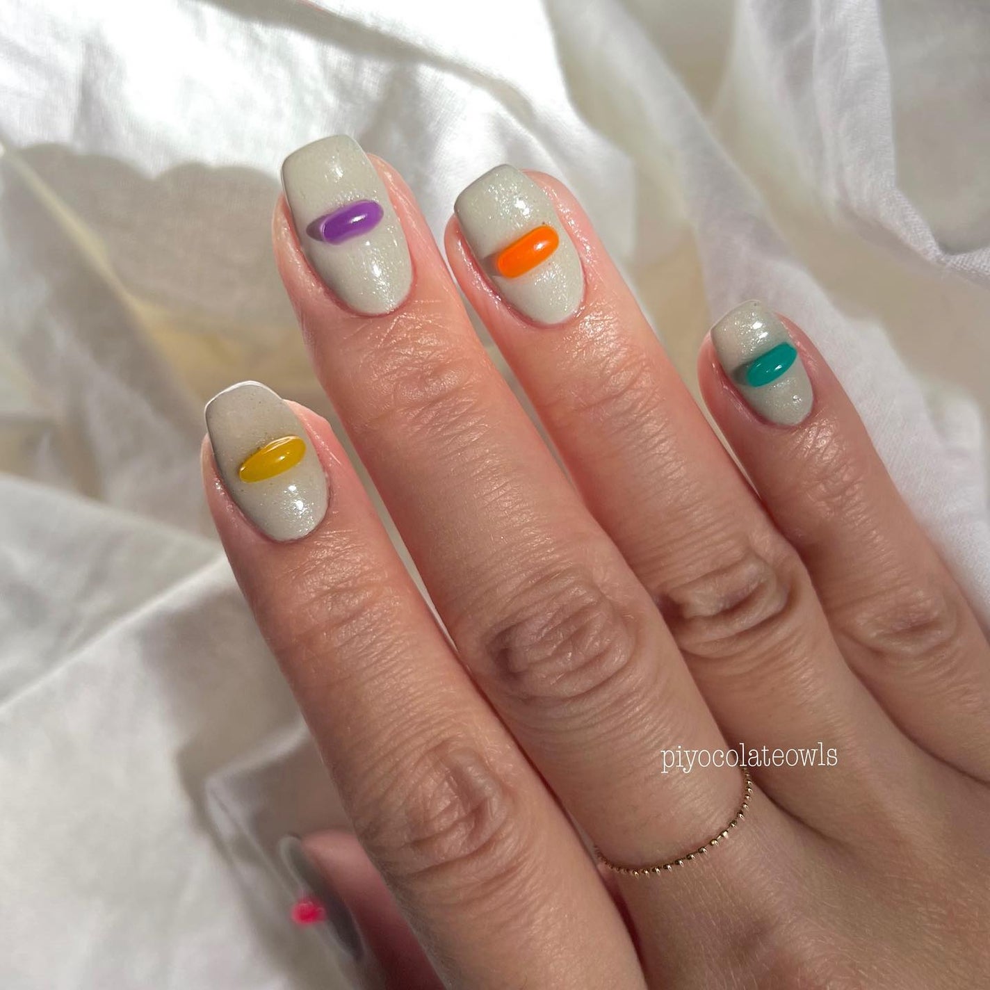 ぴよこれいと  あうるす on LIPS 「ネイル工房さん( @nailkoubou)より、青年Bさん(@..」(6枚目)