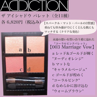 アディクション　ザ アイシャドウ パレット/ADDICTION/パウダーアイシャドウを使ったクチコミ（2枚目）