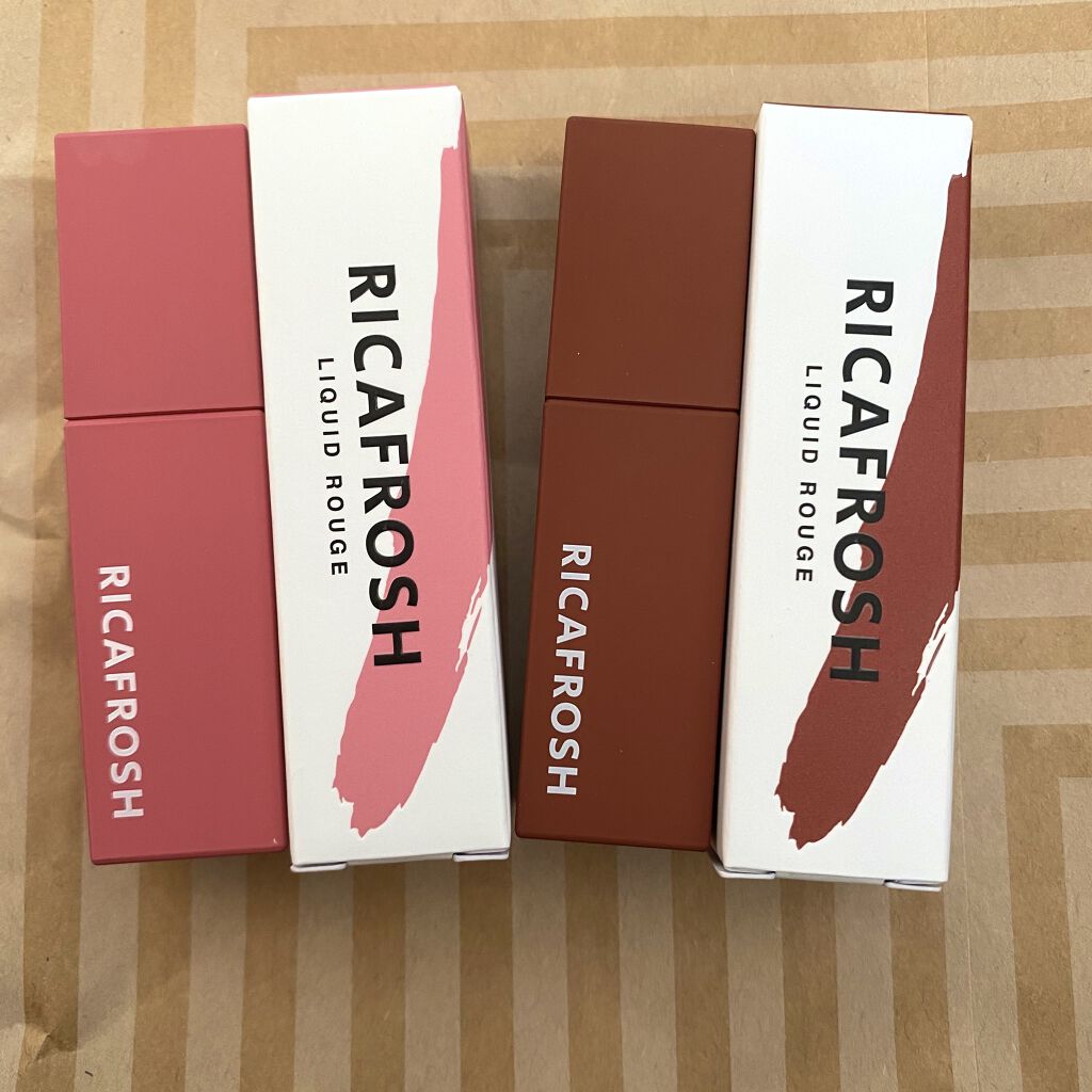 ジューシーリブティント/RICAFROSH/リップティントを使ったクチコミ（2枚目）