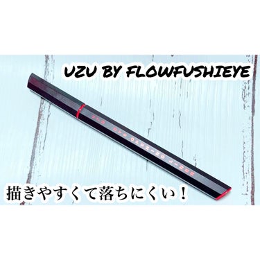 EYE OPENING LINER/UZU BY FLOWFUSHI/リキッドアイライナーを使ったクチコミ（1枚目）