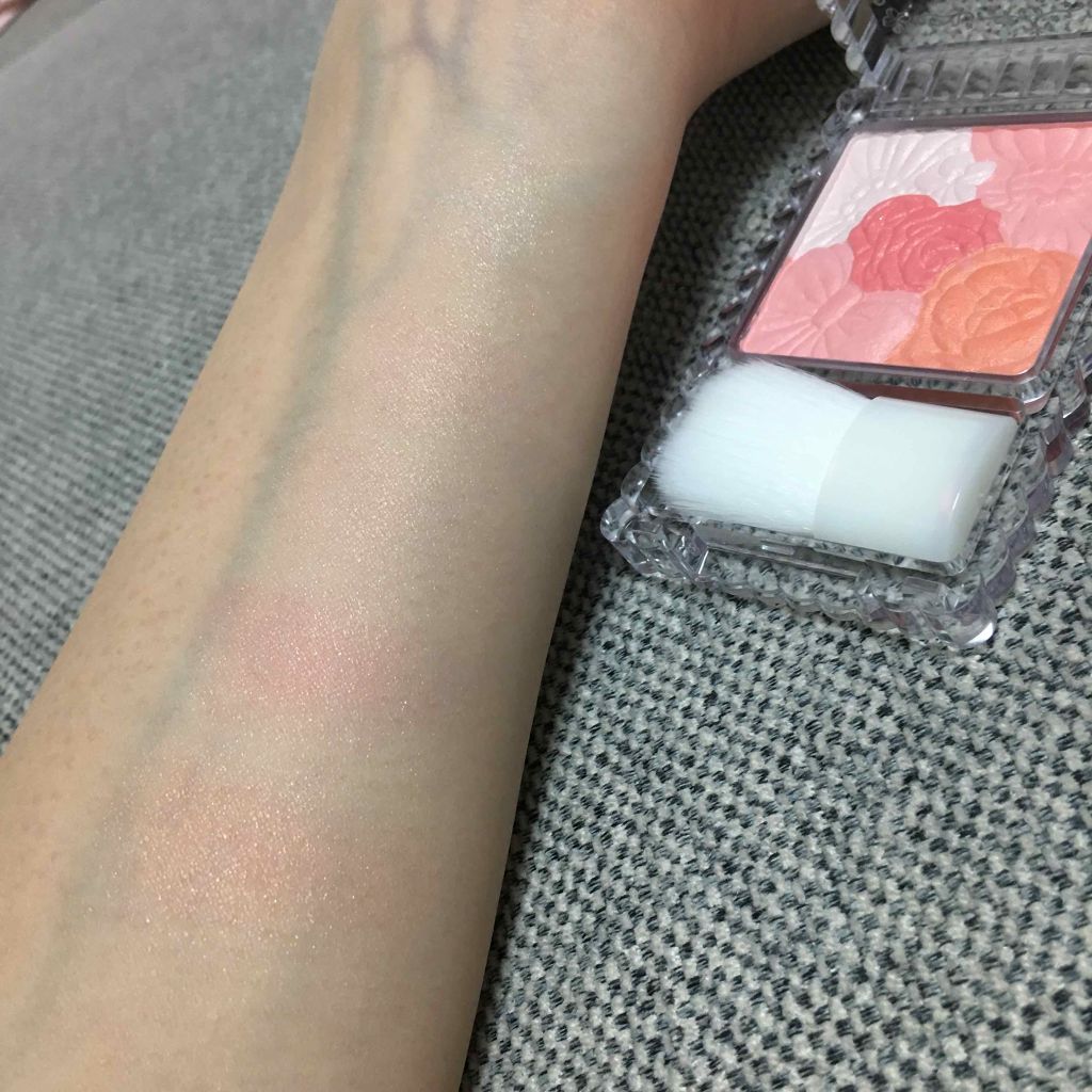 グロウフルールチークス/キャンメイク/パウダーチークを使ったクチコミ(2枚目)