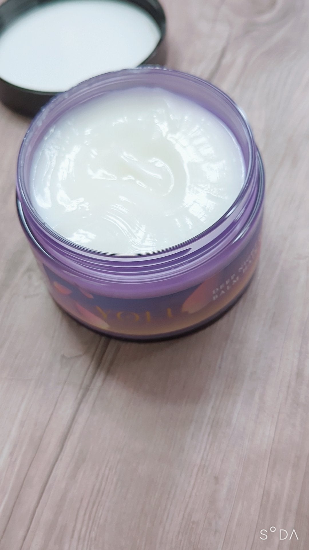 ヨル サクラ ディープナイトリペア ヘアバームマスク/YOLU/ヘアマスク・ヘアパックを使ったクチコミ(3枚目)