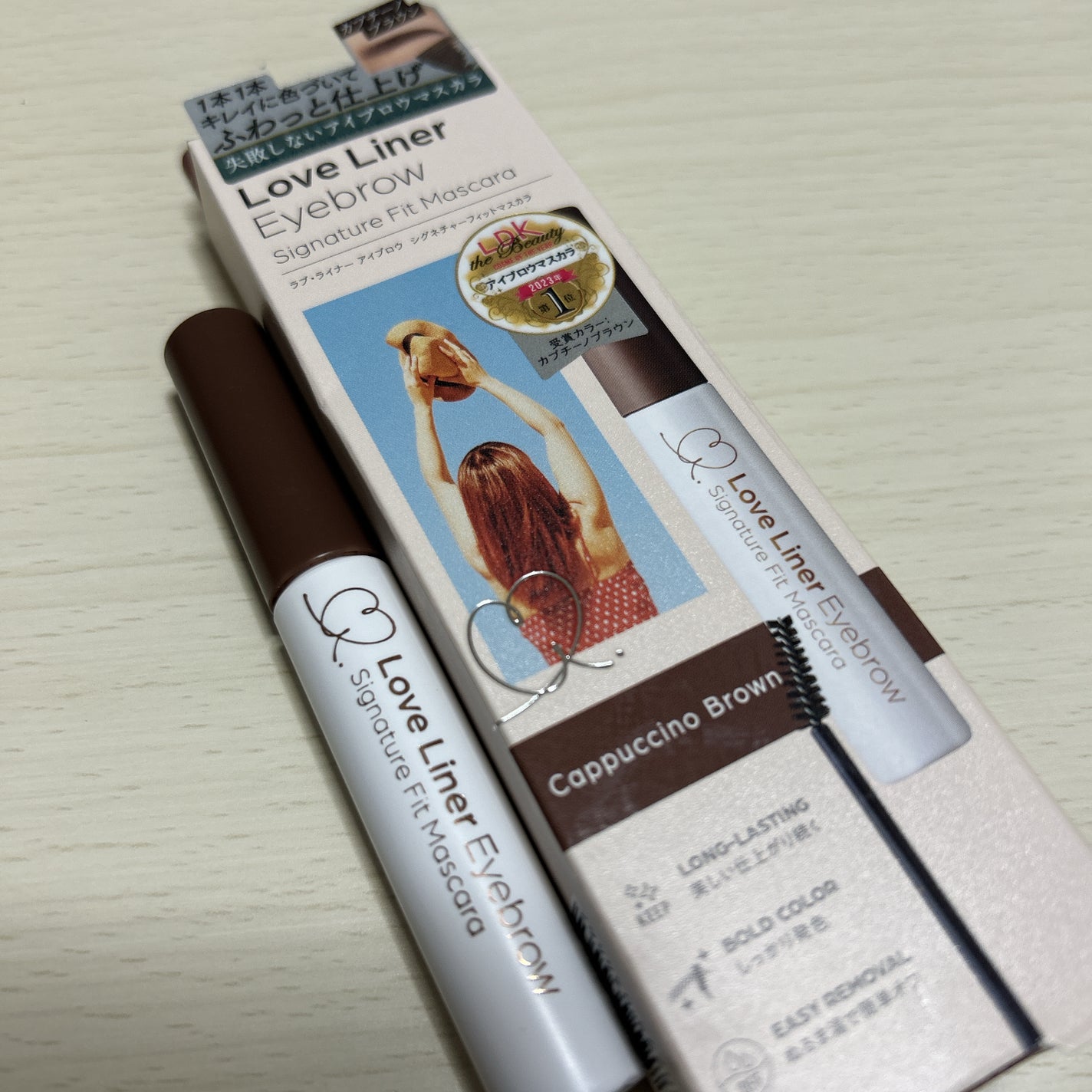 ラブ・ライナー シグネチャーフィットマスカラ<アイブロウ>/ラブ・ライナー/眉マスカラを使ったクチコミ(2枚目)