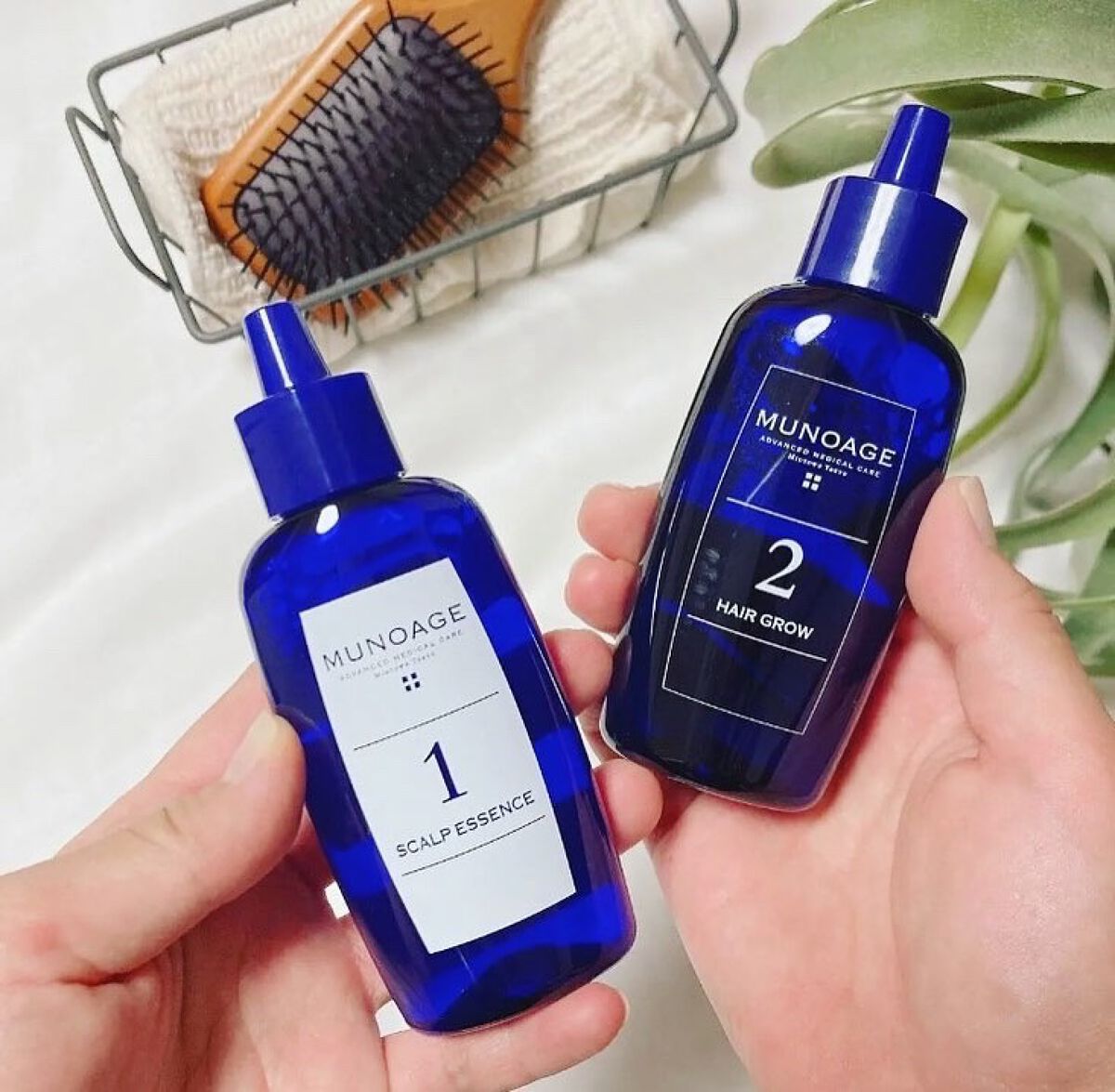 Wアプローチヘアプログラム/MUNOAGE(ミューノアージュ)/頭皮ローションを使ったクチコミ(1枚目)