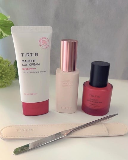 マスクフィットレッドファンデーション/TIRTIR(ティルティル)/リキッドファンデーションを使ったクチコミ(7枚目)