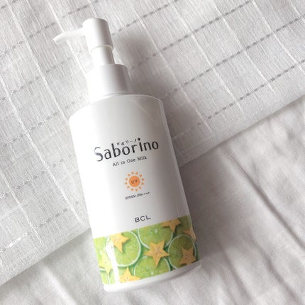 おはようるおいミルク UV HC/サボリーノ/オールインワン化粧品を使ったクチコミ(2枚目)