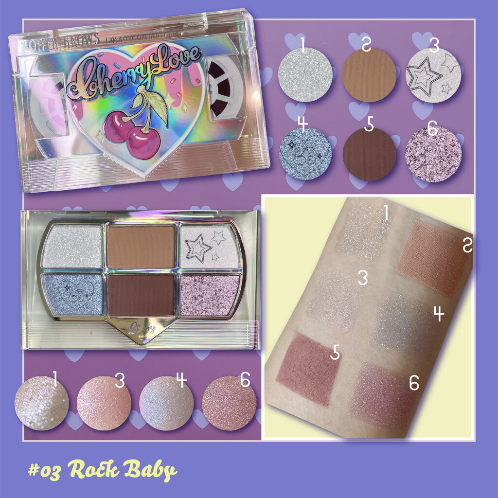 レトロマグネティック アイシャドウパレット/FlowerKnows/アイシャドウパレットを使ったクチコミ（3枚目）