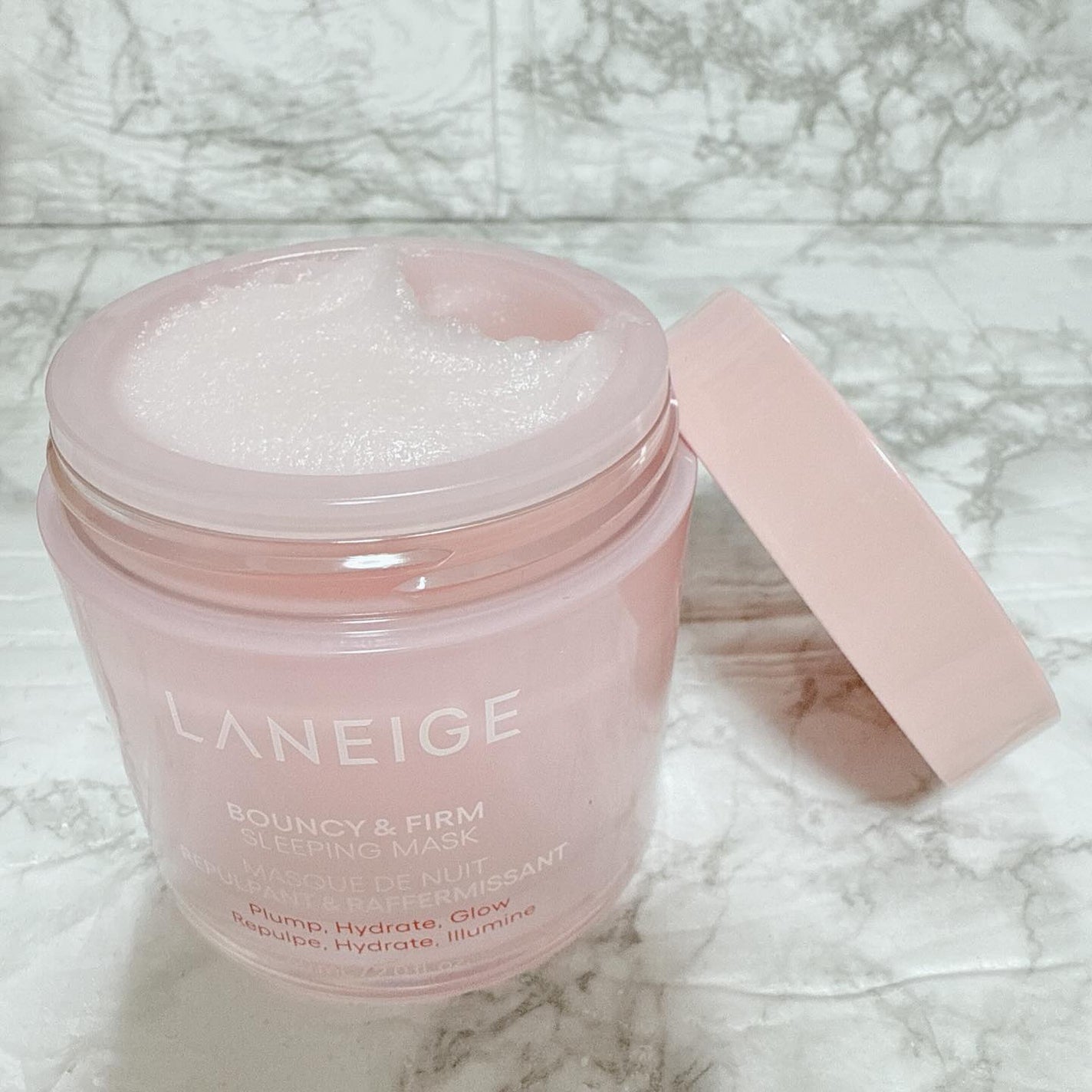 バウンシースリーピングマスク/LANEIGE/フェイスクリームを使ったクチコミ(3枚目)