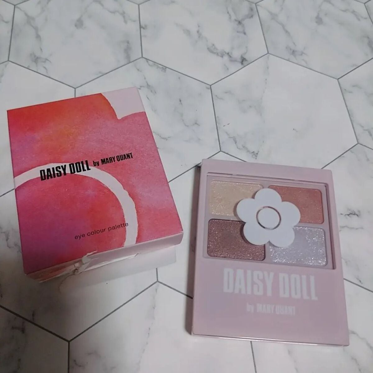 デイジードール アイカラー パレット/DAISY DOLL by MARY QUANT/アイシャドウパレットを使ったクチコミ(1枚目)