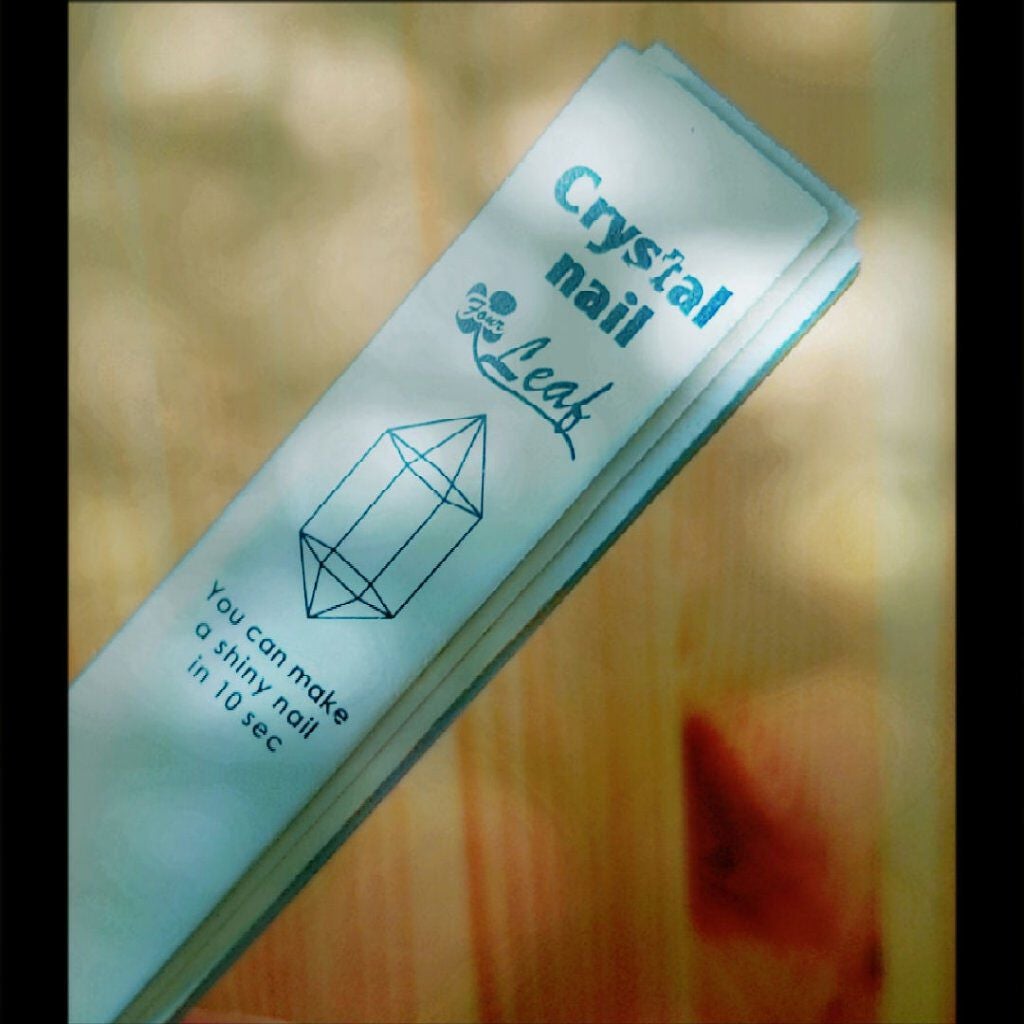 Crystal nail for Leaf/クリスタル/ネイル用品を使ったクチコミ(1枚目)