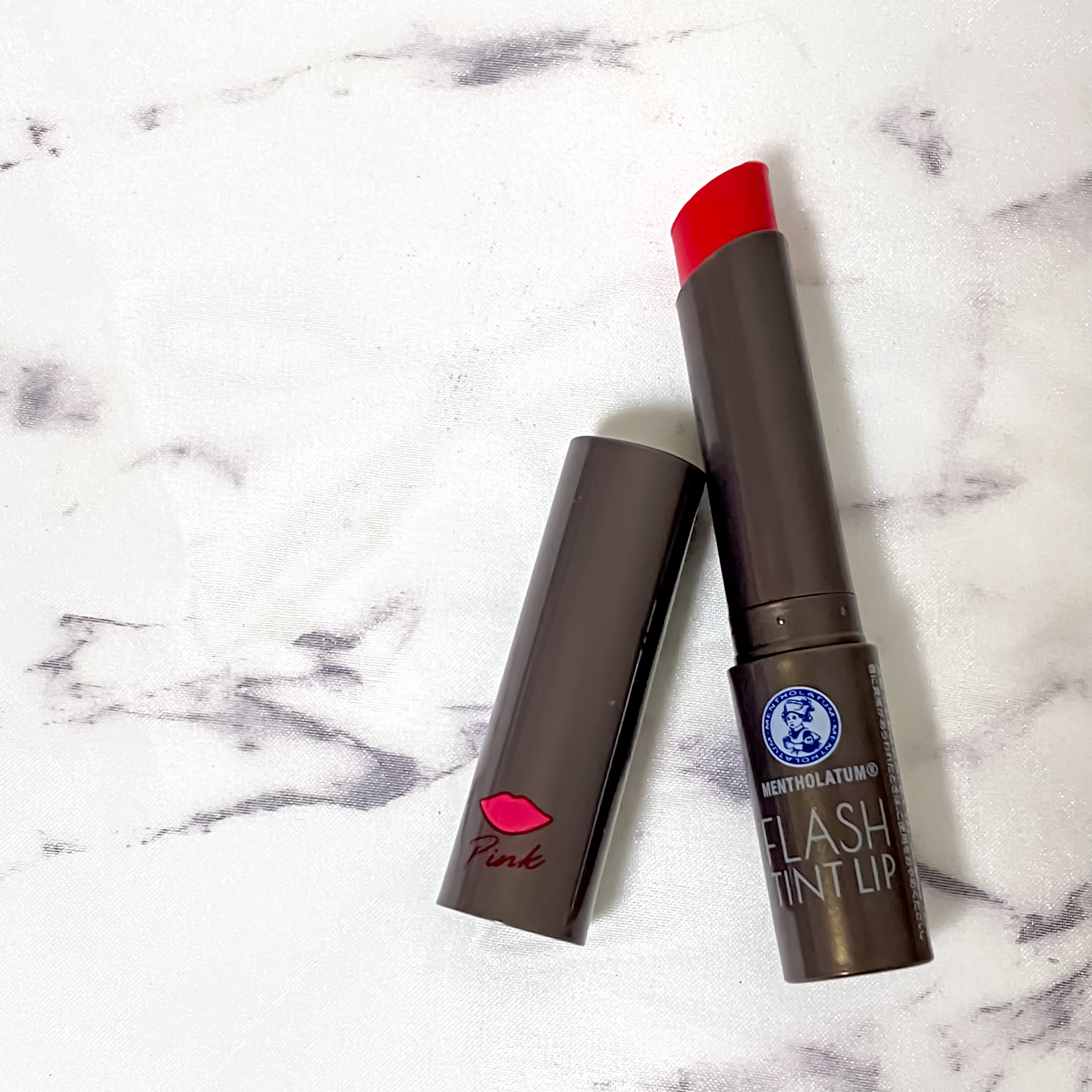 メンソレータム フラッシュティントリップ ピンク/メンソレータム/リップティントを使ったクチコミ（1枚目）