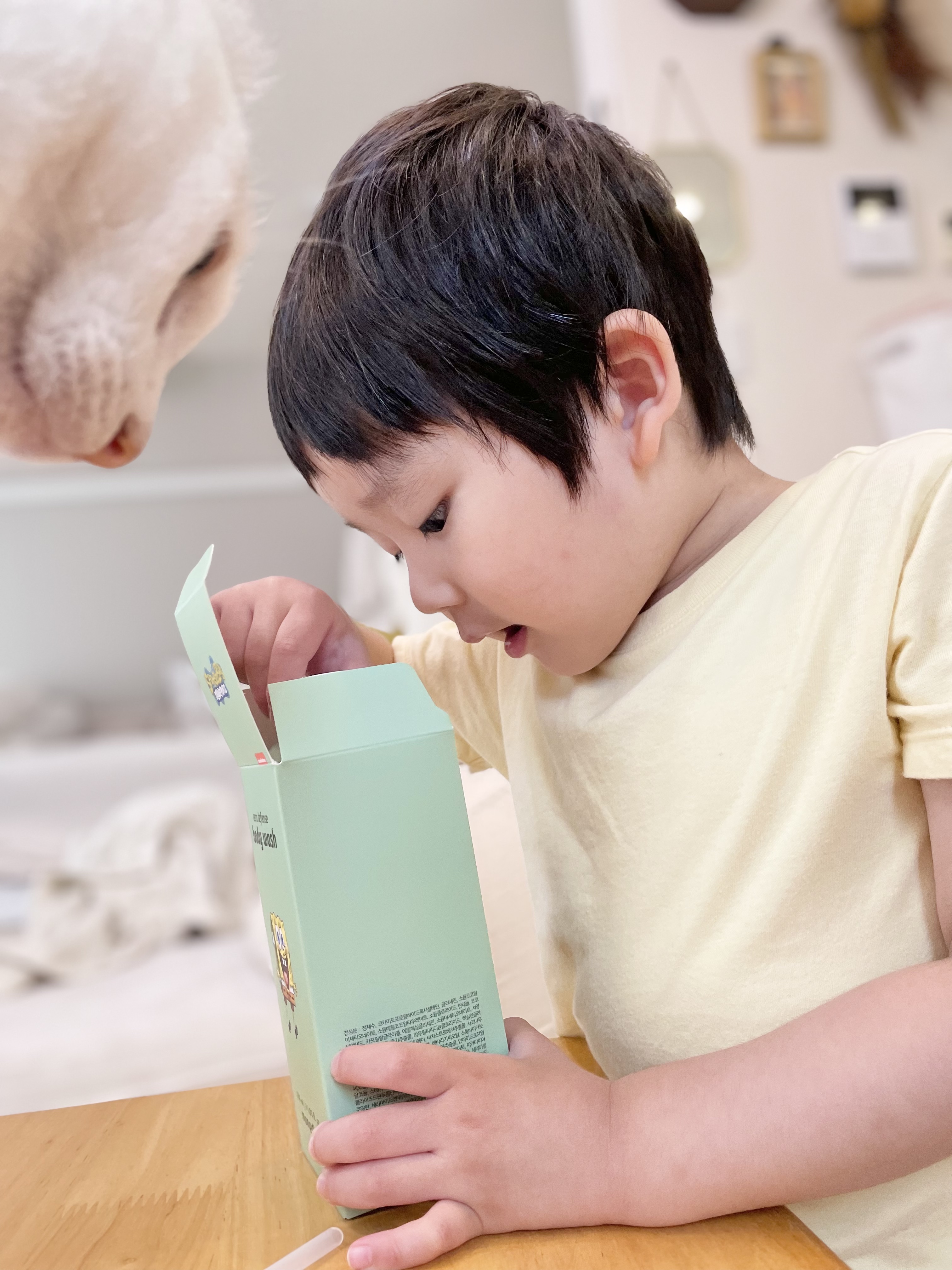 キッズ スポンジボブ ボディウォッシュ/モンディエス/ボディソープを使ったクチコミ（2枚目）